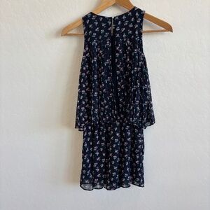 Abercrombie Kids floral romper, Size 11/12, Navy, vacation, spring
